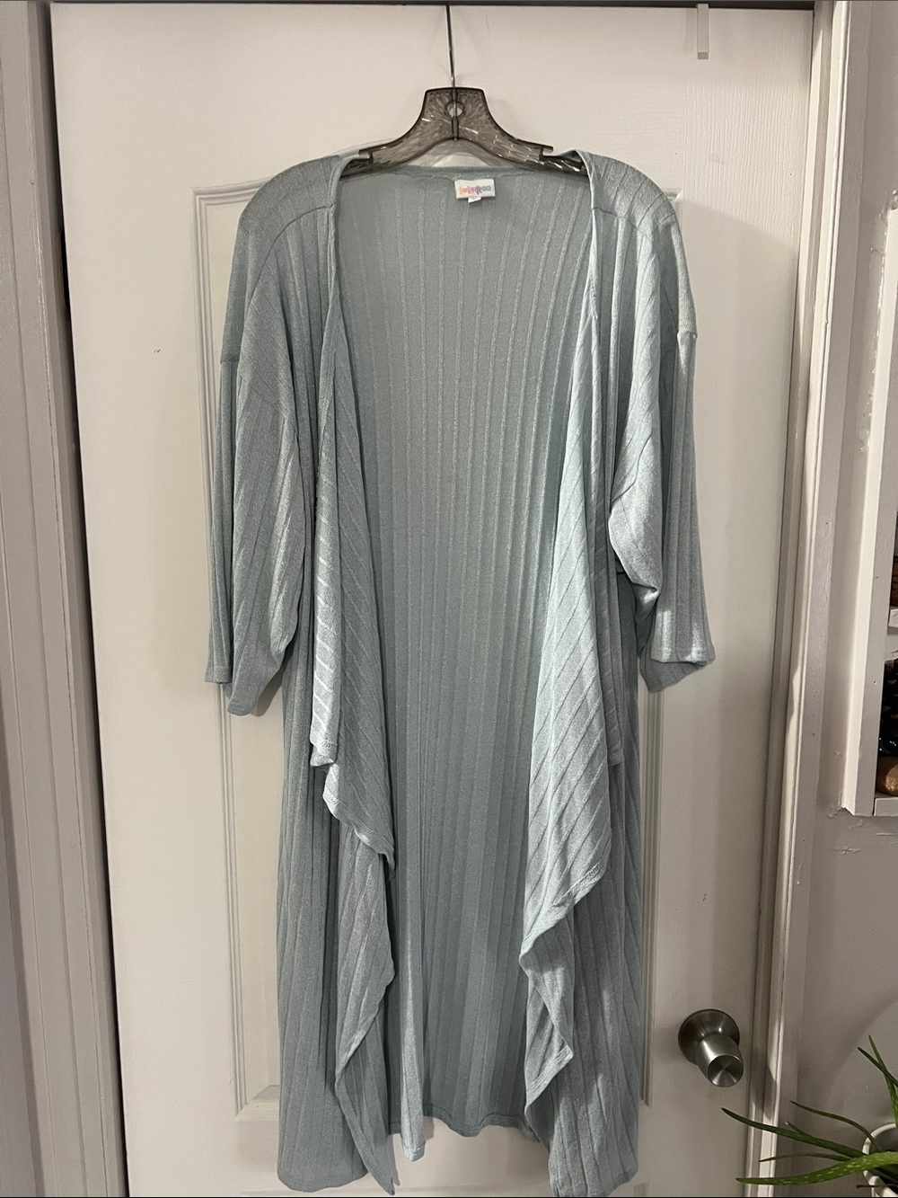 Lula Roe Light Blue Cardigan